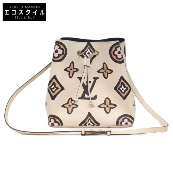 LOUIS VUITTON ルイヴィトン M45822 ﾓﾉｸﾞﾗﾑﾜｲﾙﾄﾞｱｯﾄﾊｰﾄ ｸﾚｰﾑ ﾈｵﾉｴMM LOUIS VUITTON ルイヴィトン M45822 モノグラムワイルドアットハート