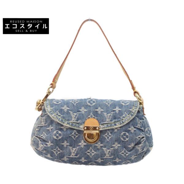 LOUIS VUITTON ルイヴィトン M95050 モノグラムデニム ミニプリーティ