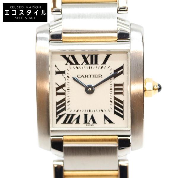 Cartier カルティエ W51007Q4 SS YG タンクフランセーズSM QZ Cartier（カルティエ） W51007Q4 SS YG タンクフランセーズSM QZ