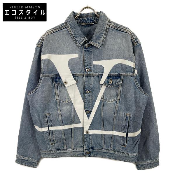 ND376ね＠ RED VALENTINO Vintage加工 デニムジャケット wine-king_6777100000002408