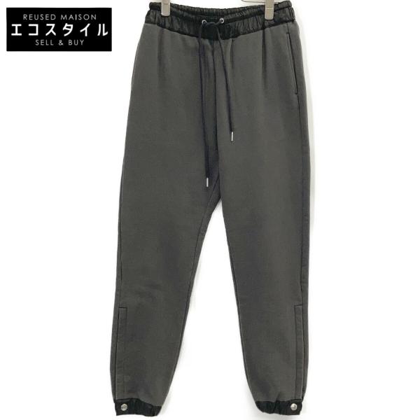 sacai（サカイ） 切替 スウェット パンツ ジョガー SCW-097 ブラック 1