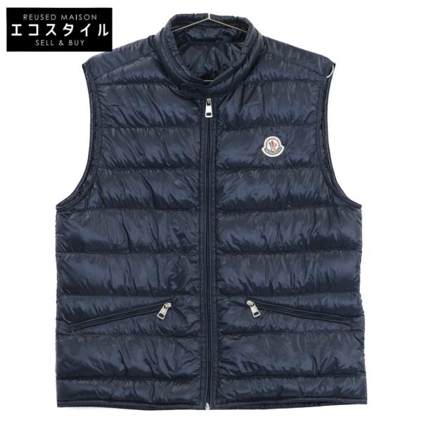 MONCLER（モンクレール） 43321 GUI ダウン ベスト 2 ネイビー メンズ