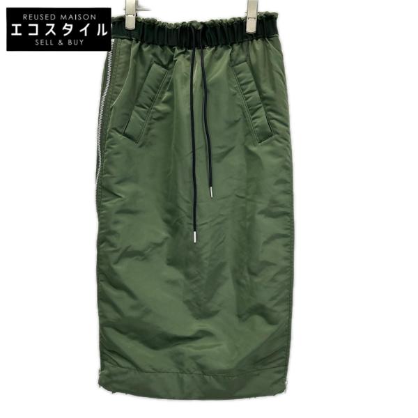 sacai（サカイ） SCW-073 23AW ナイロン ツイル スカート プリーツ