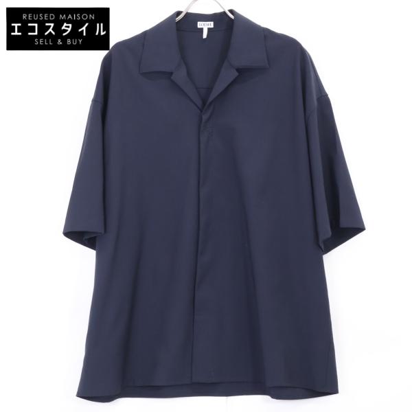 LOEWE（ロエベ） ダークブルー H526Y05WDE 25AW SHORT SLEEVE SHIRT