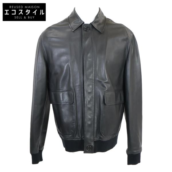 LOEWE（ロエベ） 美品 国内正規 ラムナッパレザー ジャケット 48