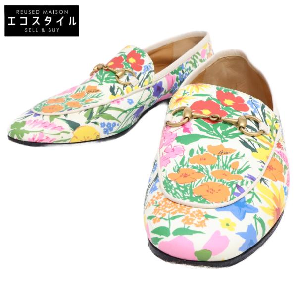GUCCI（グッチ） 美品 647611 ケンスコット フローラプリント レザー