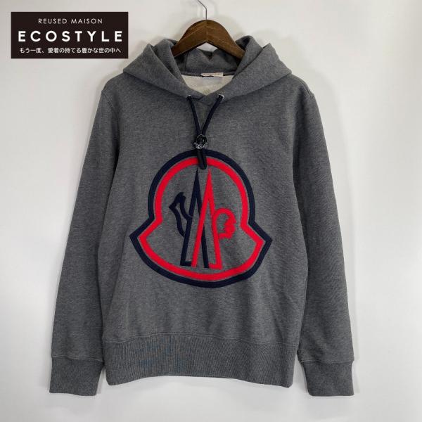 【MONCLER】モンクレール MAGLIA ロゴ フーディー パーカー(新品) MONCLER モンクレール パーカー フーディー ロゴ 黒 白 ブラック