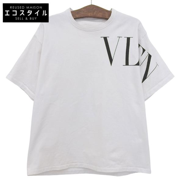 VALENTINO ヴァレンティノ VLTNロゴ コットン Tシャツ トップス メンズ