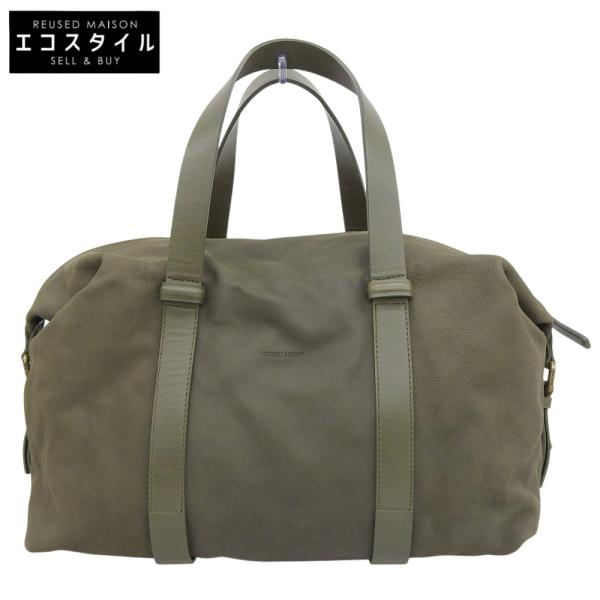 GIORGIO ARMANI ジョルジオアルマーニ レザー ボストンバッグ メンズ