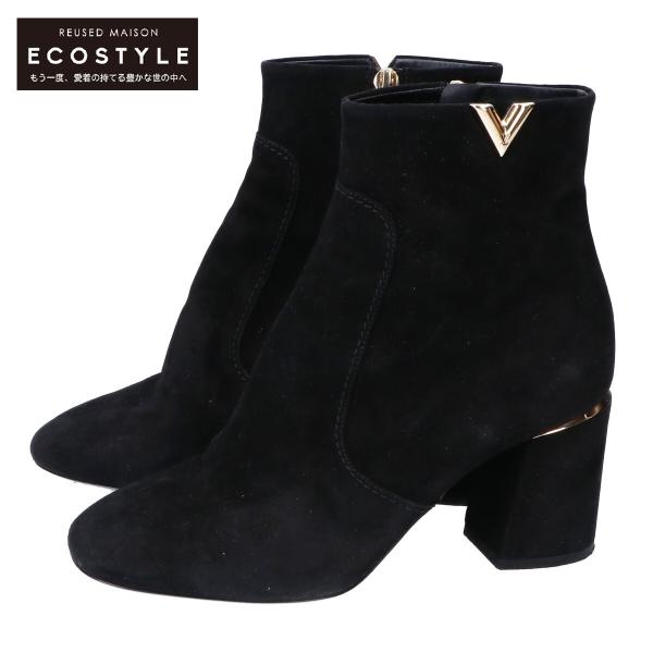 ヴィトンショートブーツ　ハートブレーカーライン　スエード LOUIS VUITTON ルイ・ヴィトン ハートブレイカー・ライン スエード