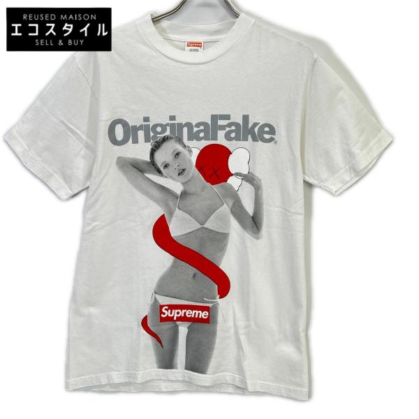 Supreme（シュプリーム） ×OriginalFake ケイトモス カウズ ホワイト 
