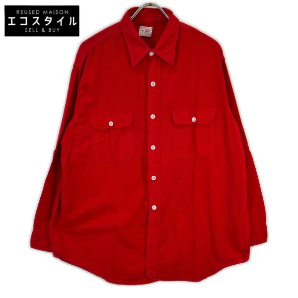 BIG MAC ビッグマック 70s 赤シャツ L カートコバーン シャツ XL BIG MAC（ビッグマック） 70s 赤シャツ L カートコバーン シャツ