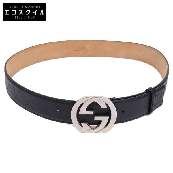 GUCCI（グッチ） 114984 グッチシマ インターロッキングG ベルト 95