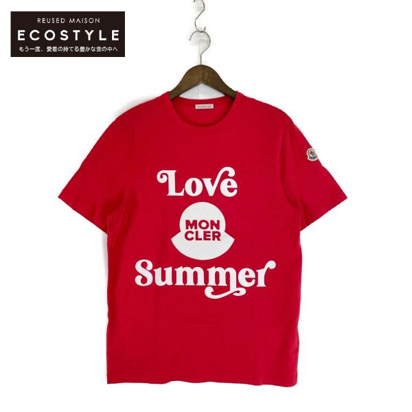 【美品】MONCLER Love Summer Tシャツ MONCLER（モンクレール） 美品/国内正規/20年製 Love Summer 半袖T