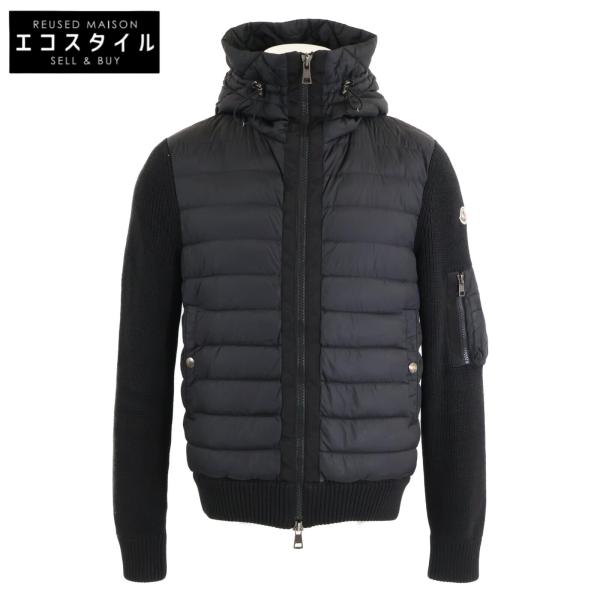 美品★モンクレール　MAGLIONE 異素材　切り替え　ダウンジャケット 中古・古着通販】MONCLER (モンクレール) MAGLIONE/ニットダウン切替