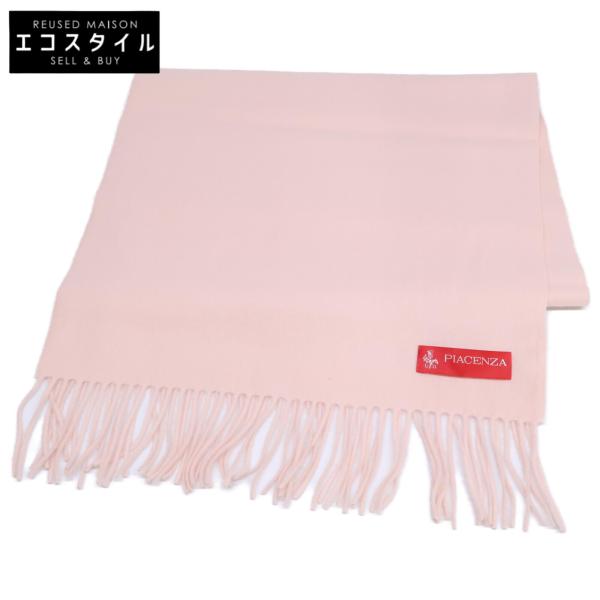 【新品未使用】PIACENZA マフラー ピンク×ベージュ 別注】＜PIACENZA＞シルク/カシミヤ マフラー（マフラー）｜PIACENZA