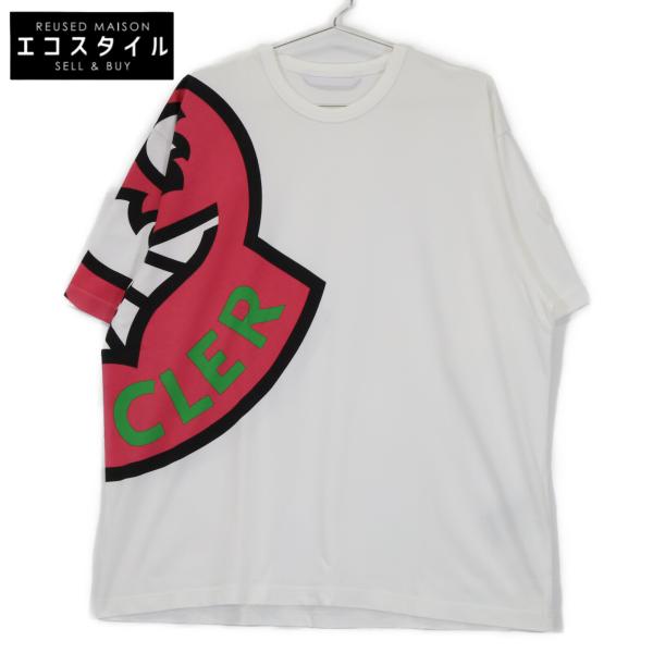 MONCLER モンクレール 22年製 コットン ラージロゴプリント T