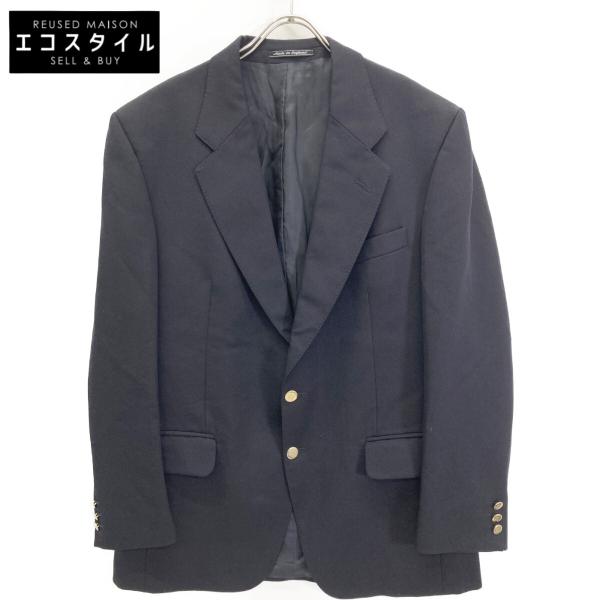 Burberry's バーバリーズ ネイビー 金ボタン 2B ジャケット S ウール