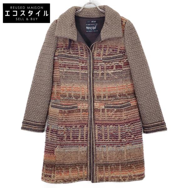 美品/ ginza Maggy ギンザマギー 702-3090 MALHIA KENT ニット コート