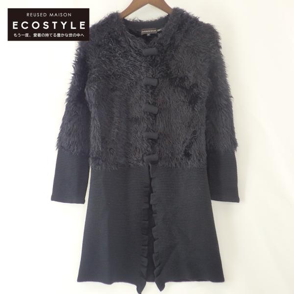 美品 エンポリオアルマーニ ニットジャケット カーディガン ケーブルニット EMPORIO ARMANI 美品/国内正規 エンポリオアルマーニ S2L03M S222M