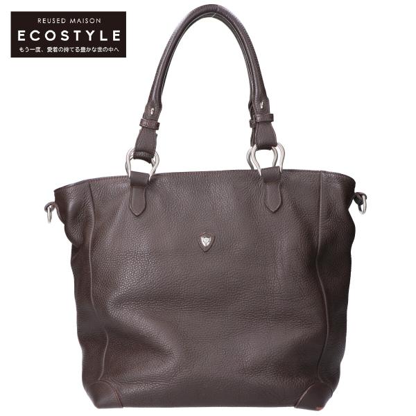 【美品】シャンボールセリエ 2way トートバッグ ショルダーバッグ ブラウン wine-king_6893100000010020