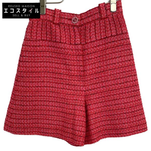 CHANEL（シャネル） レッド P63260V48641 ツイードショートパンツ