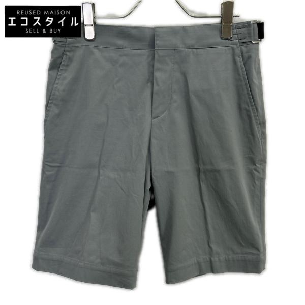HERMES エルメス H555500H3 グレー セリエ釦 ショートパンツ タグ付き 38 HERMES エルメス H555500H3 グレー セリエ釦 ショートパンツ タグ付き
