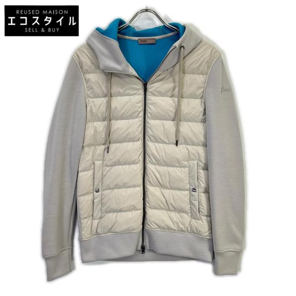 HERNO ヘルノ JP00011UR RESORT COUPLED KNIT EFFECT ダウンジャケット 44 HERNO（ヘルノ） JP00011UR RESORT COUPLED KNIT EFFECT ダウン