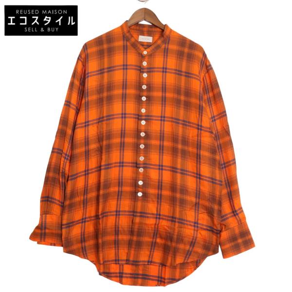 BED J.W. FORD ベッドフォード オレンジ 21SS-B-BL02 チェック柄