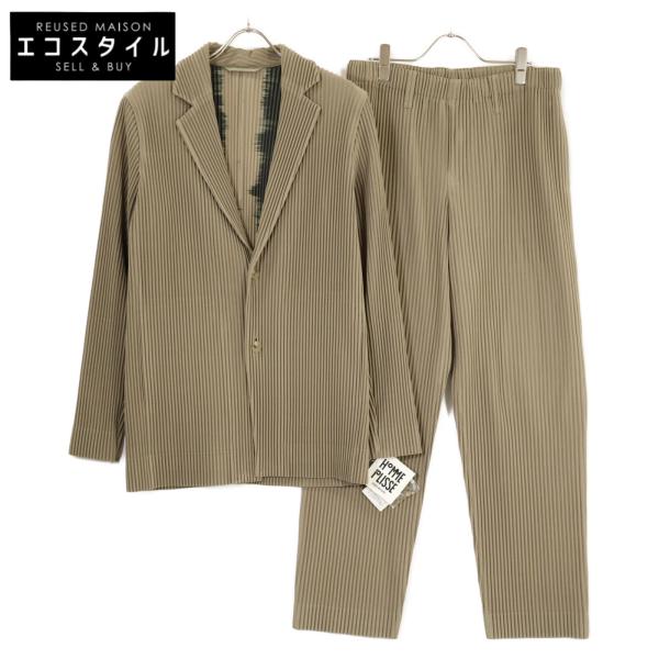 HOMME PLISSE ISSEY MIYAKE オムプリッセ イッセイミヤケ プリーツスキッパーシャツ HP55JM330 サイズ2 グレー 美品 中古 4b001612 ISSEY MIYAKE イッセイミヤケ 23AW HP33JI137 homme plisse