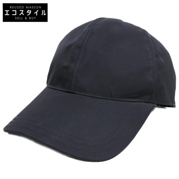 極美品　プラダ　黒 ナイロン ベースボールキャップ　Mサイズ PRADA（キャップ）のフリマアイテム一覧
