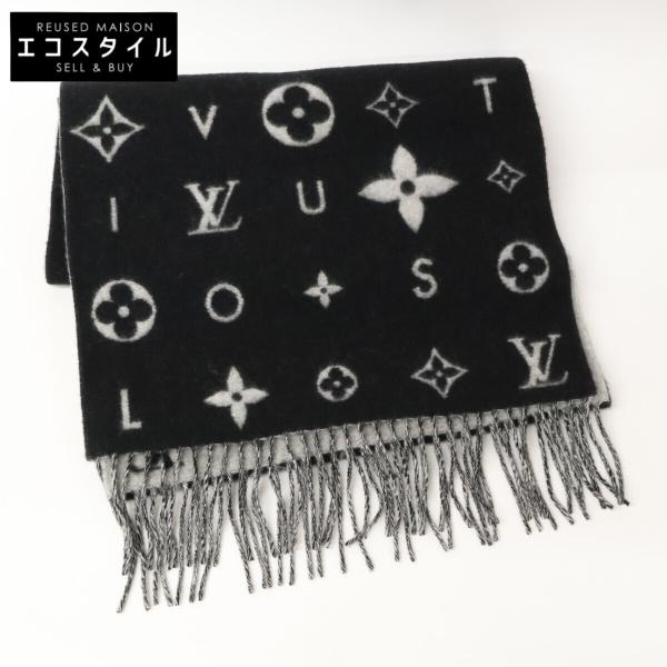 LOUIS VUITTON ルイヴィトン 美品 国内正規 M97143 カシミヤ100 レイキャビク・クラウド・スカーフ 美品 国内正規 LOUIS VUITTON ルイヴィトン M97143 カシミヤ100