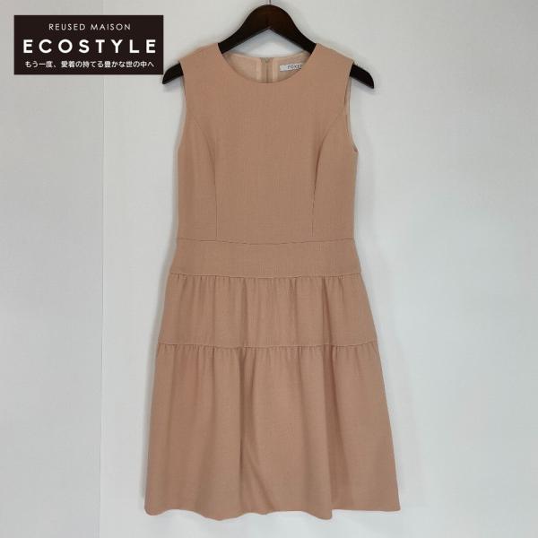 FOXEY（フォクシー） 17SS 36489 ピンク ティアードワンピース ピンク