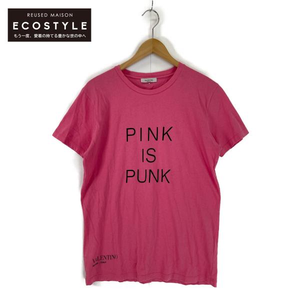 VALENTINO ヴァレンティノ ピンク PINK IS PUNK クルーネック