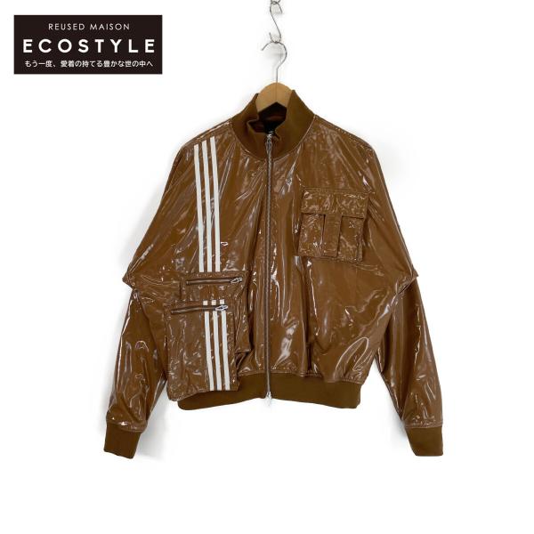 【新品・未使用】adidas IVY PARK ブラウン M カップ付きトップス wine-king_7765400000032497