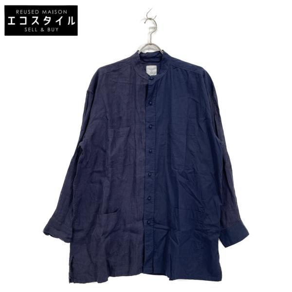 美品/ maison de soil メゾンドソイル リネン100％ オーバーサイズ 