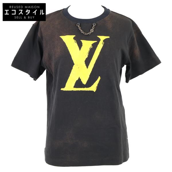 ルイヴィトン 国内正規 24SS 1AFDV7 グラフィックLVプリントTシャツ XS wine-king_7765400000051153