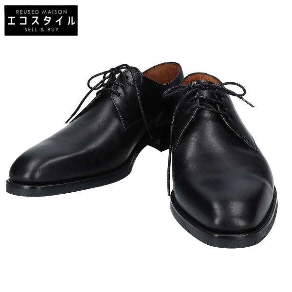 YANKO ヤンコ【7 1/2】ビジネスシューズ 高級 外羽根 ブラック wine-king_7765400000053766