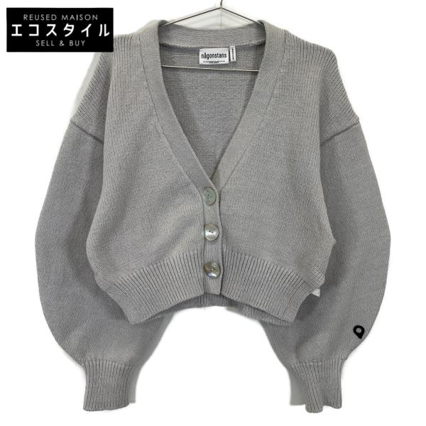 nagonstans ナゴンスタンス 23AW コットン×ポリエステル シェル釦  