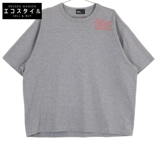 Color 美品/22SS kolor カラー 22SCM-T07208 度詰め天竺 プリント 半袖  