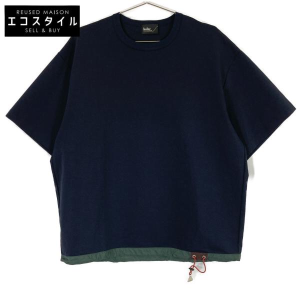 Color 美品/24SS kolor カラー 24SCM‐T24218S ナイロンドッキング 半袖 