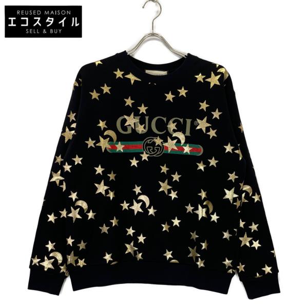 GUCCI グッチ 469250 ブラック インターロッキングG シェリーライン  