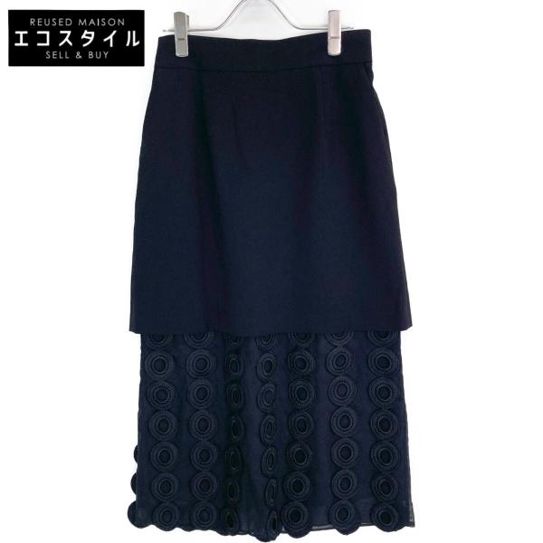 ADORE アドーア 24年製 531-4220702 ブラック サークルレースフリンジ  