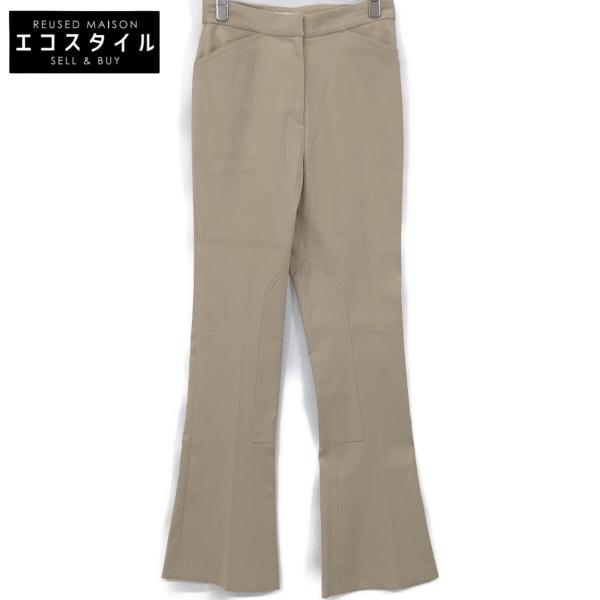 CLANE クラネ 12110-7022 ベージュ タイトレッグ ブーツパンツ 1