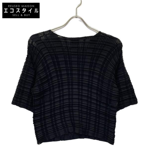 ISSEY MIYAKE イッセイミヤケ 22SS IM21FJ651 ブラック プリーツ