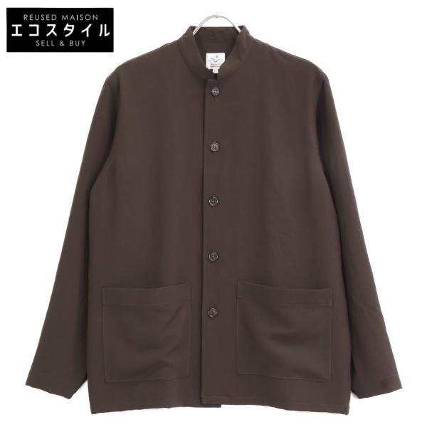 THE CONSPIRES ザ コンスパイアーズ ジャケット S ブラウン メンズ THE CONSPIRES ザ コンスパイアーズ ブラウン ポリエステル シャツ