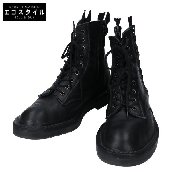 Yohji Yamamoto ヨウジヤマモト サイドジップ レースアップ Yohji Yamamoto ヨウジヤマモト サイドジップ レースアップ