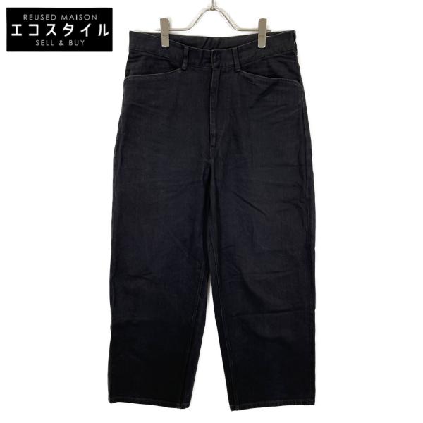 blurhms ブラームス ブラック デニム 3 blurhms ブラームス 24SS ブラック 12.9oz Denim Slacks デニムパンツ