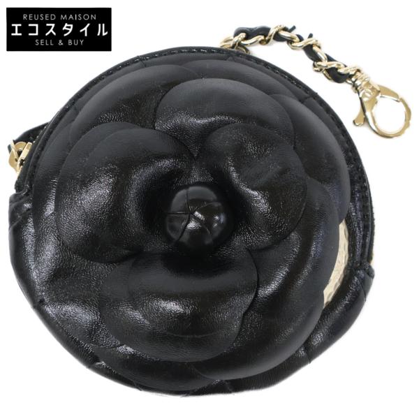 CHANEL シャネル 美品 AP2125 31番台 ラムスキン カメリア