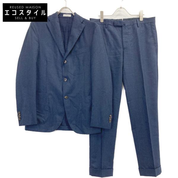 美品 BOGLIOLI セットアップスーツ 名作K.JACKET ネイビー 46 美品 BOGLIOLI セットアップスーツ 名作K.JACKET 46 ネイビー BOGLIOLI